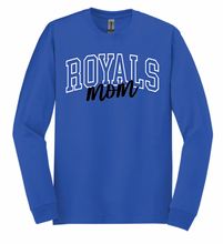 Load image into Gallery viewer, MHS Royals Collegiate Mom Apparel (Multiple Apparel Options)
