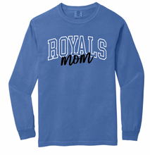Load image into Gallery viewer, MHS Royals Collegiate Mom Apparel (Multiple Apparel Options)
