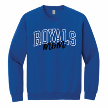 Load image into Gallery viewer, MHS Royals Collegiate Mom Apparel (Multiple Apparel Options)
