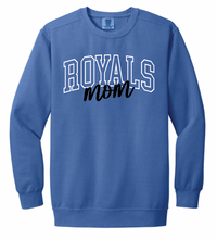Load image into Gallery viewer, MHS Royals Collegiate Mom Apparel (Multiple Apparel Options)
