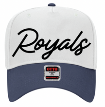 Load image into Gallery viewer, MHS Royals Script OTTO Cap (Multiple Color Options)
