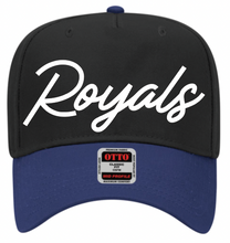 Load image into Gallery viewer, MHS Royals Script OTTO Cap (Multiple Color Options)
