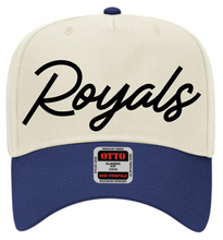 Load image into Gallery viewer, MHS Royals Script OTTO Cap (Multiple Color Options)
