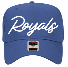 Load image into Gallery viewer, MHS Royals Script OTTO Cap (Multiple Color Options)
