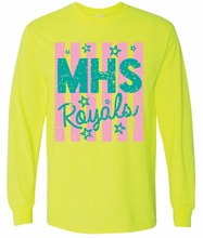 Load image into Gallery viewer, MHS Royals Stripe Apparel (Multiple Apparel Options)
