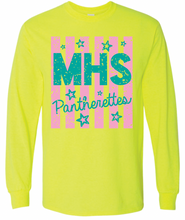 Load image into Gallery viewer, MHS Pantherettes Stripe Apparel (Multiple Apparel Options)
