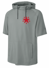 Load image into Gallery viewer, Hooks Logo Richardson Charge Fleece Short Sleeve Hoodie (Two Color Options) ADULT
