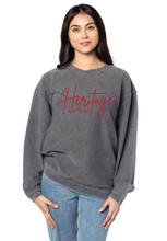 Load image into Gallery viewer, HHS Softball Corded Crew Sweatshirt
