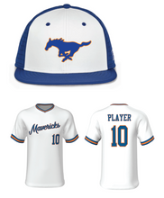 Load image into Gallery viewer, Mavericks Baseball Uniform Pack White
