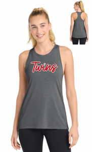 Twins Script Ladies Tank