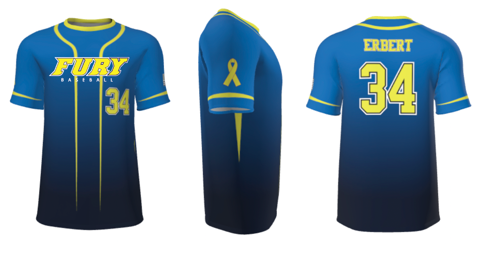 Fury Blue Jersey