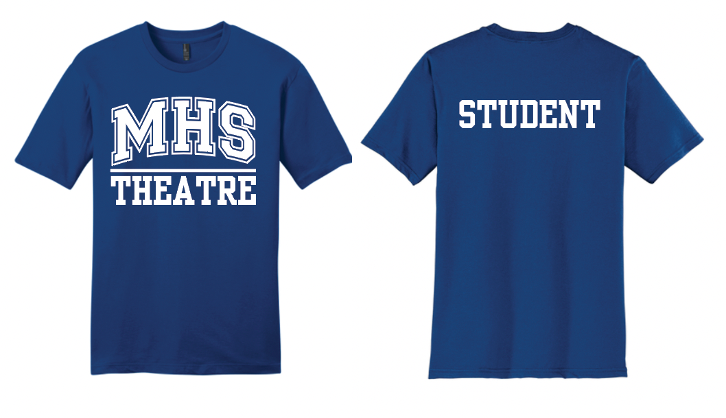 MHS Theatre Fan Apparel ROYAL