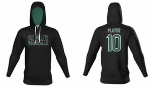 Sioux Football Player Hoodie (15 DAY TURN AROUND AFTER ORDER CLOSE ON 10/19)