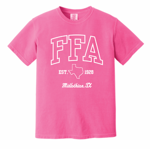 FFA Collegiate Apparel Neon Pink (Multiple Apparel Options)