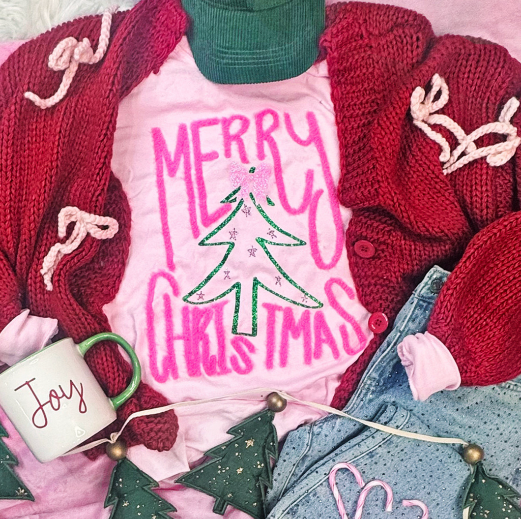 Merry Christmas Fuzzy Sweatshirt