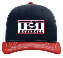 Load image into Gallery viewer, TBT Baseball Logo Patch Richardson 112 Snapback Cap (Multiple Color Options)
