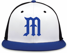 Load image into Gallery viewer, MHS Panther Baseball The Game Gamechanger GB998 Flat Bill Fitted Cap (Multiple Color Options)

