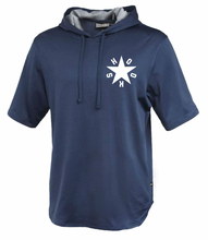 Load image into Gallery viewer, Hooks Logo Short Sleeve Warm Up Hoodie (Multiple Color Options)(Youth and Adult)
