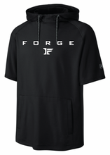 Load image into Gallery viewer, Forge Logo Richardson Charge Fleece Short Sleeve Hoodie (Two Color Options) ADULT
