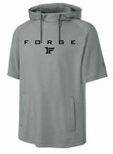 Load image into Gallery viewer, Forge Logo Richardson Charge Fleece Short Sleeve Hoodie (Two Color Options) ADULT
