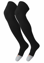 Load image into Gallery viewer, Forge Baseball TCK Over the Knee Sock-Black
