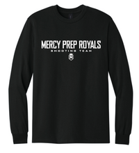 Load image into Gallery viewer, Mercy Prep Shooting Collegiate Apparel (Multiple Apparel and Color Options)
