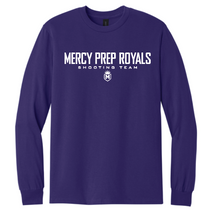 Load image into Gallery viewer, Mercy Prep Shooting Collegiate Apparel (Multiple Apparel and Color Options)
