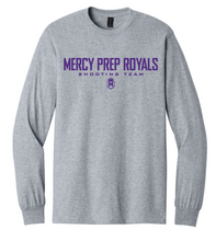 Load image into Gallery viewer, Mercy Prep Shooting Collegiate Apparel (Multiple Apparel and Color Options)
