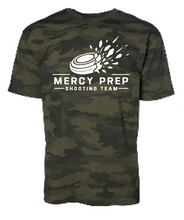 Load image into Gallery viewer, Mercy Prep Shooting Collegiate Apparel Camo (Multiple Apparel and Color Options)
