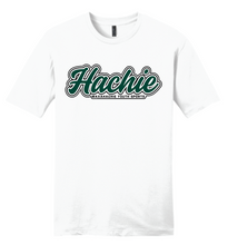 Load image into Gallery viewer, Hachie Script White Apparel (All Apparel Options) (Adult)
