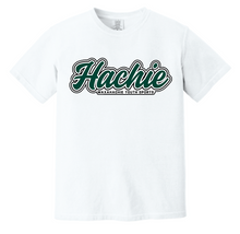 Load image into Gallery viewer, Hachie Script White Apparel (All Apparel Options) (Adult)
