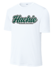 Load image into Gallery viewer, Hachie Script White Apparel (All Apparel Options) (Adult)

