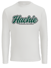 Load image into Gallery viewer, Hachie Script White Apparel (All Apparel Options) (Adult)
