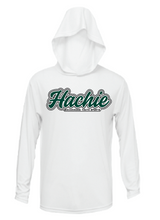 Load image into Gallery viewer, Hachie Script White Apparel (All Apparel Options) (Adult)
