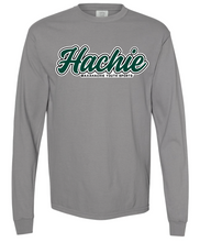 Load image into Gallery viewer, Hachie Script Grey Apparel (All Apparel Options) (Adult)
