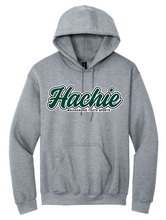 Load image into Gallery viewer, Hachie Script Grey Apparel (All Apparel Options) (Youth)

