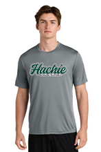 Load image into Gallery viewer, Hachie Script Grey Apparel (All Apparel Options) (Youth)

