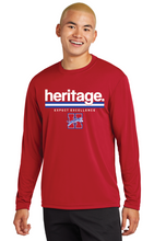 Load image into Gallery viewer, Midlothian Heritage High School Stripe Logo Apparel (Multiple Apparel Options)(Adult)
