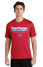 Load image into Gallery viewer, Midlothian Heritage High School Stripe Logo Apparel (Multiple Apparel Options)(Adult)
