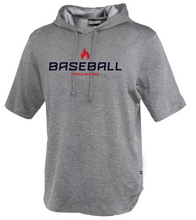 Load image into Gallery viewer, TX Heaters Logo Short Sleeve Warm Up Hoodie (Multiple Color Options)
