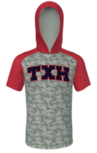 Load image into Gallery viewer, Texas Heaters TXH DigiCamo Performance Hooded Short Sleeve (Extended 15 Day TAT)
