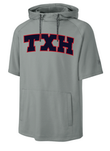 Load image into Gallery viewer, Texas Heaters TXH Logo Richardson Charge Fleece Short Sleeve Hoodie (Two Color Options) ADULT
