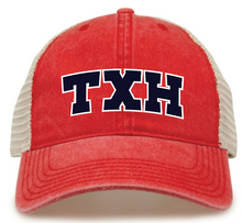 Load image into Gallery viewer, Texas Heaters TXH Logo Washed Trucker Cap (Multiple Color Options)
