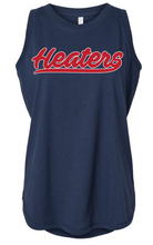 Load image into Gallery viewer, Texas Heaters Script Fine Jersey Ladies Tank (Multiple Color Options)
