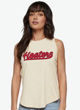 Load image into Gallery viewer, Texas Heaters Script Fine Jersey Ladies Tank (Multiple Color Options)
