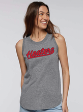 Load image into Gallery viewer, Texas Heaters Script Fine Jersey Ladies Tank (Multiple Color Options)
