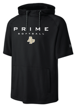 Load image into Gallery viewer, Arlington Prime Softball Logo Richardson Charge Fleece Short Sleeve Hoodie (Two Color Options) ADULT
