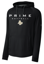 Load image into Gallery viewer, Arlington Prime Softball Logo Richardson Charge Fleece Long Sleeve Hoodie (Two Color Options) YOUTH AND ADULT
