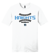 Load image into Gallery viewer, Knights Baseball Laces Apparel (All Apparel Options)ADULT
