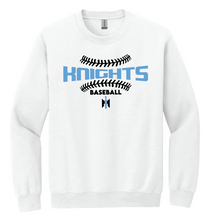 Load image into Gallery viewer, Knights Baseball Laces Apparel (All Apparel Options)ADULT
